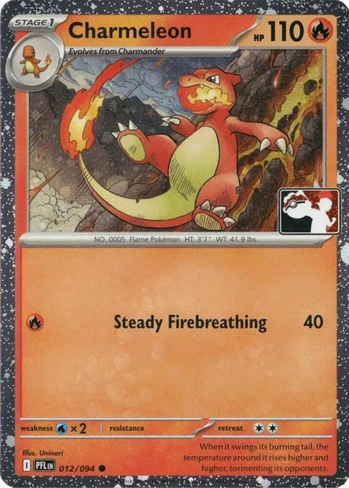 Charmeleon - 012/094 — Cosmos Holo