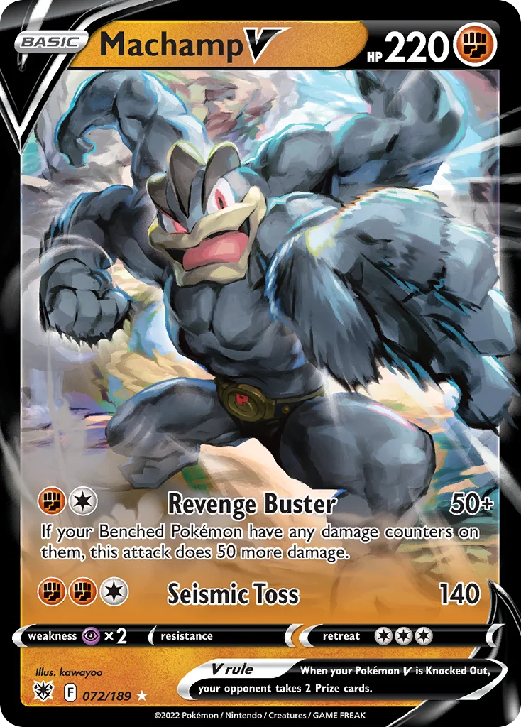 Machamp V — Holofoil